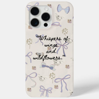 Vintage Floral Butterfly Phone Case