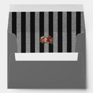 Vintage Floral Cemetery - Envelope