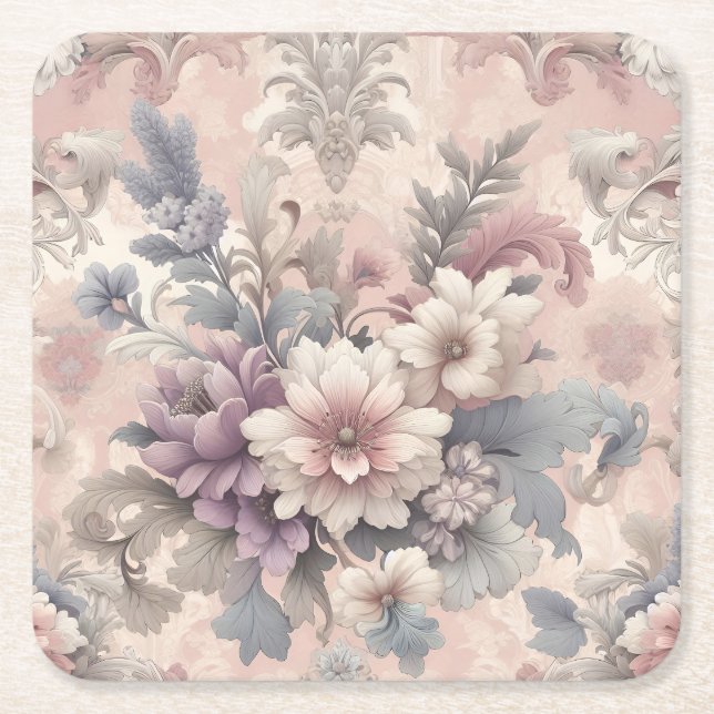 Vintage Floral Coasters (Front)