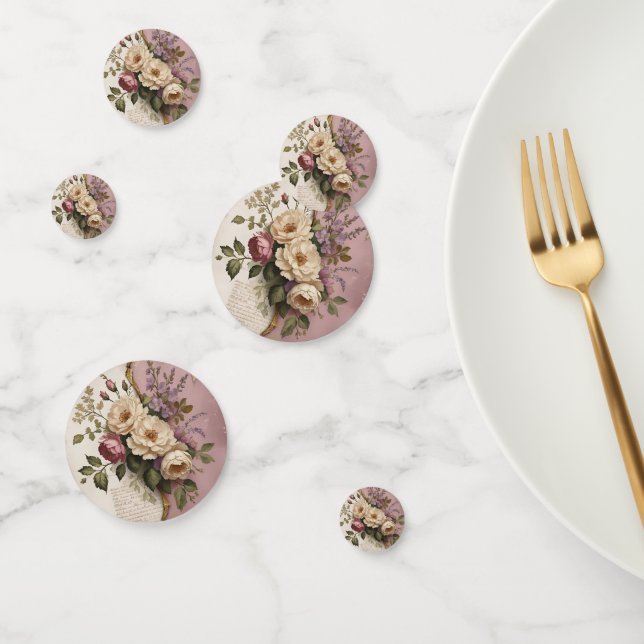 Vintage Floral - Confetti (Group)