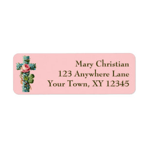 Vintage Floral Cross
