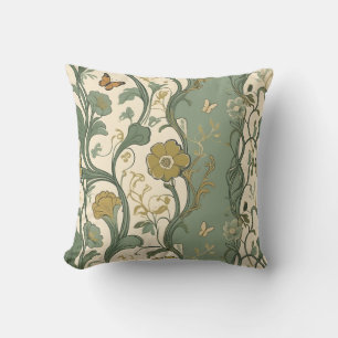 vintage floral cushion