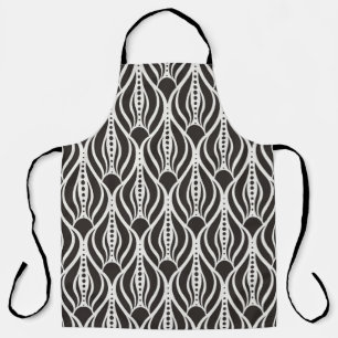 vintage floral damask seamless pattern. Elegant ab Apron