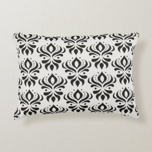 Vintage floral damask seamless pattern. Elegant ab Decorative Cushion