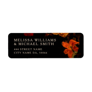 Vintage Floral Dark Moody