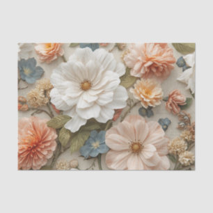 Vintage Floral Decoupage Paper   Cottagecore Botan