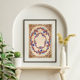 Vintage Floral Decoupage Tissue Paper