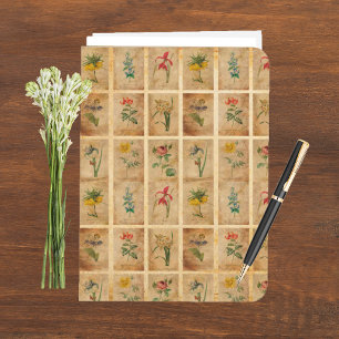 Vintage Floral Decoupage Tissue Paper