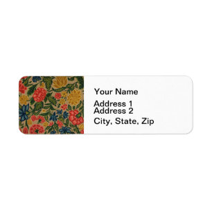 Vintage Floral Designer Garden Artwork