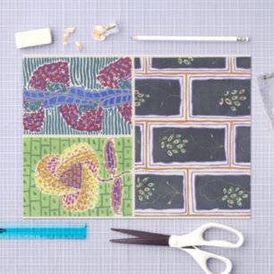 Vintage Floral Designs   Émile-Allain Séguy Tissue Paper