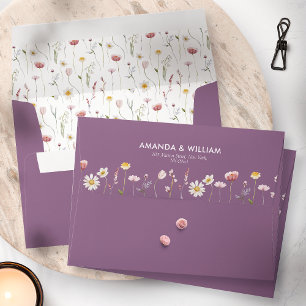 Vintage Floral  Envelope