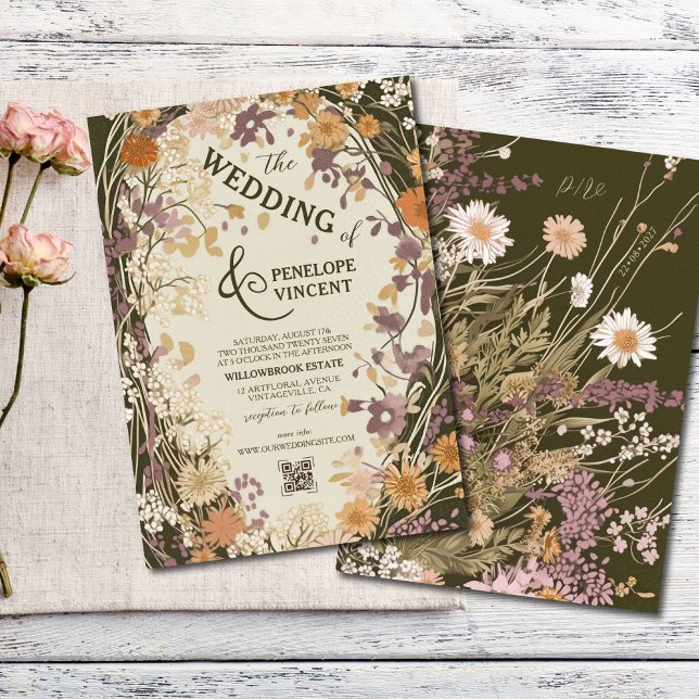 Vintage Floral Frame Invitation (Creator Uploaded)