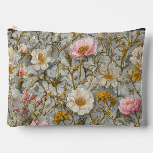 Vintage Floral Garden Accessory Pouch