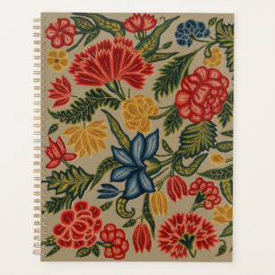 Vintage Floral Garden Artwork Planner