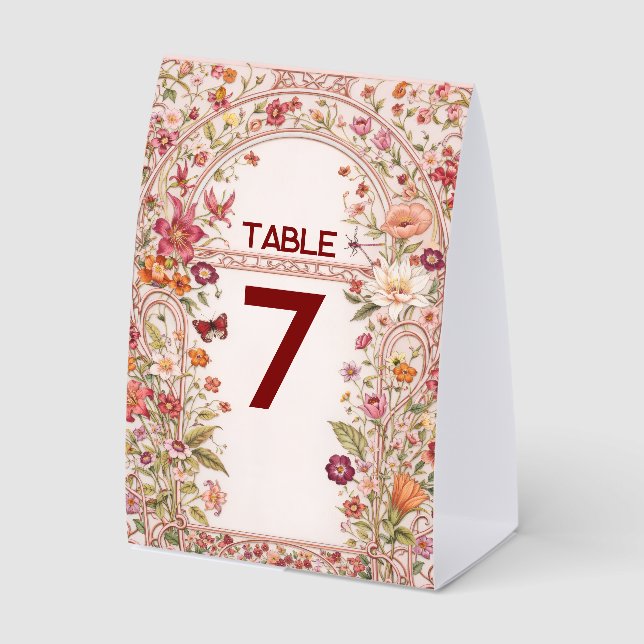 Vintage Floral Garden Bridal Shower  (Front)