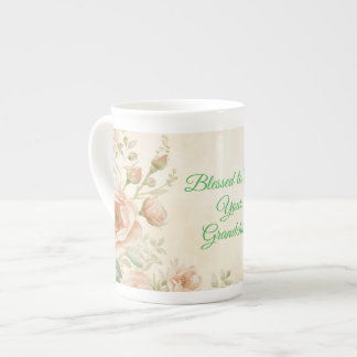 Vintage Floral Grandma Sentimental Gift Bone China Mug