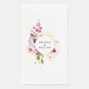 Vintage Floral Guest Towels Napkin