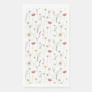 Vintage Floral Guest Towels Napkin