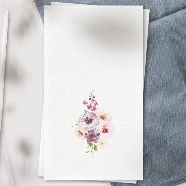 Vintage Floral Guest Towels Napkin (Creator Uploaded)