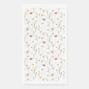 Vintage Floral Guest Towels Napkin