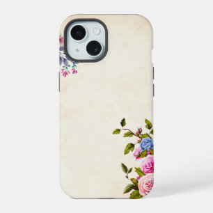 Vintage Floral iPhone 15 Case