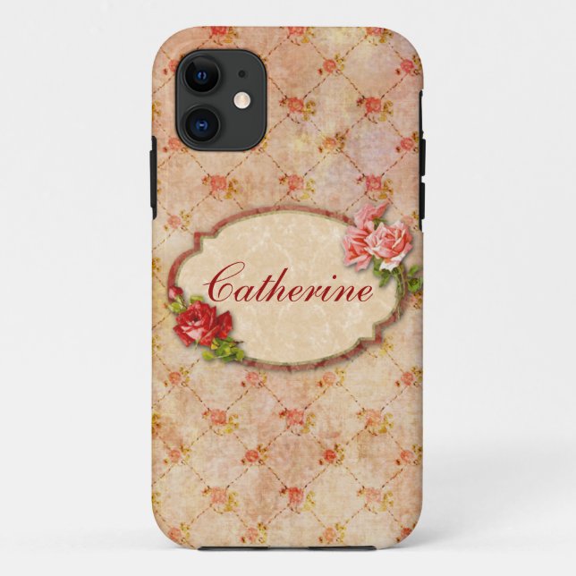 Vintage Floral iPhone 5 Case (Back)