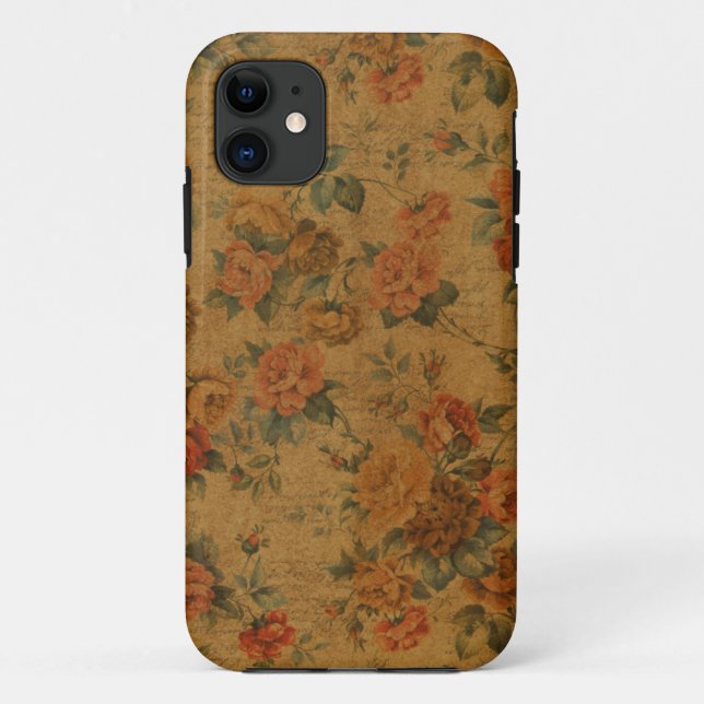 Vintage Floral iPhone 5 Case (Back)