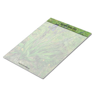 Vintage floral Iris by Vincent van Gogh Notepad