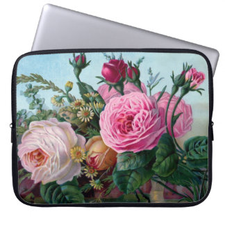 Vintage Floral Laptop Sleeve