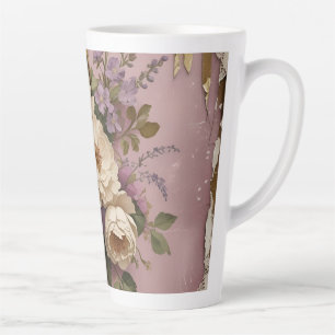 Vintage Floral - Latte Mug