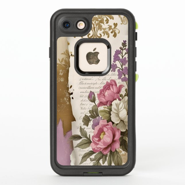 Vintage Floral - Lifeproof Case  (Back)