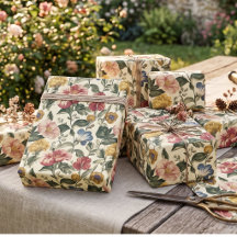 Vintage Floral Monogram