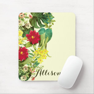 Vintage Floral Mouse Mat