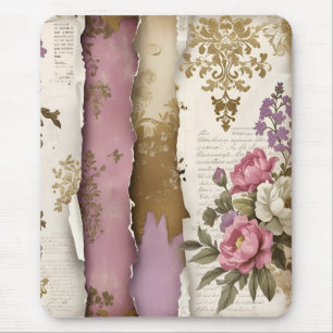 Vintage Floral - Mouse Pad