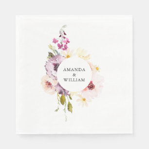 Vintage Floral  Napkin