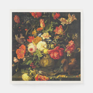 Vintage Floral Napkin
