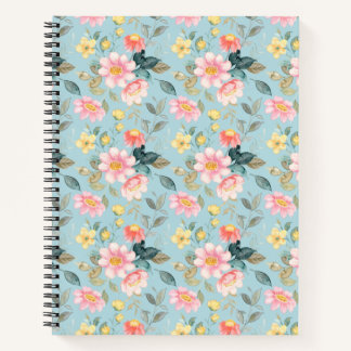Vintage Floral  Notebook