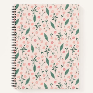 Vintage Floral  Notebook