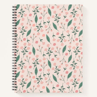 Vintage Floral  Notebook