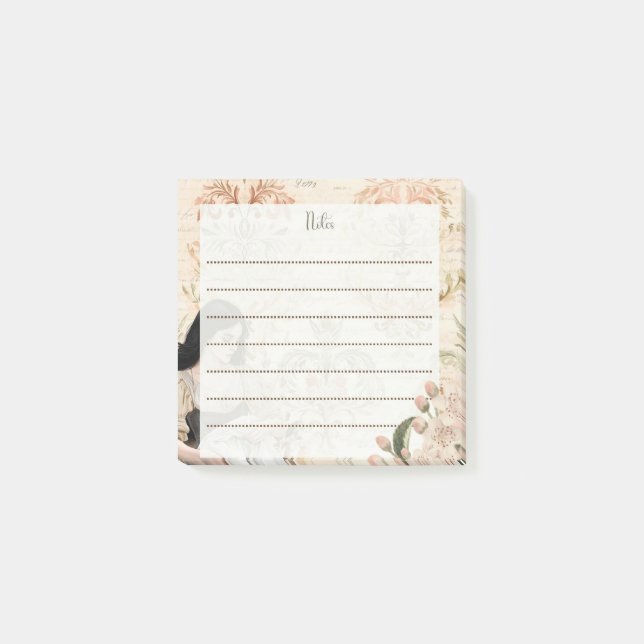  Vintage Floral Notes with Soulful Silhouettes (Front)