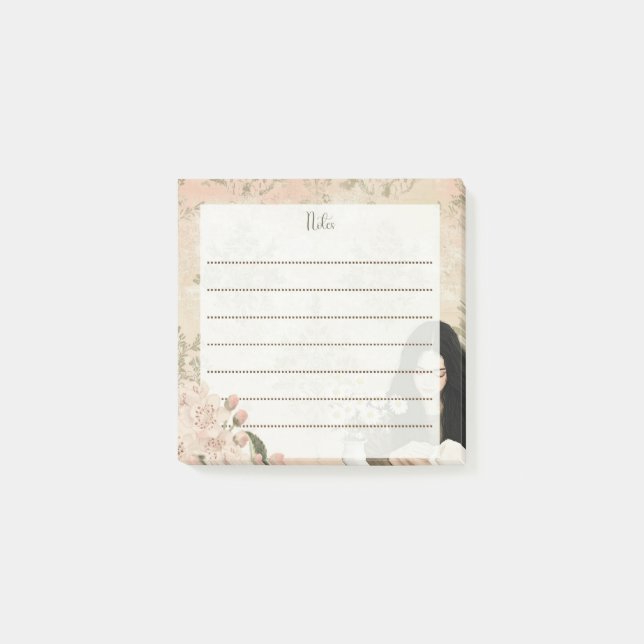  Vintage Floral Notes with Soulful Silhouettes (Front)