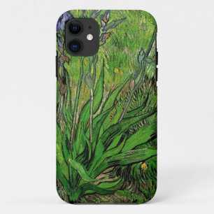 Vintage floral oil painting, Van Gogh Iris iPhone 11 Case