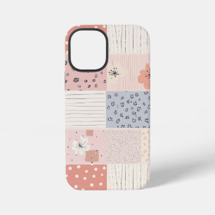 Vintage Floral Patchwork Pattern - Pastel (10) iPhone 12 Mini Case