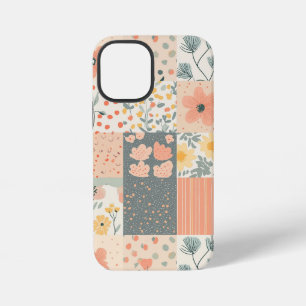 Vintage Floral Patchwork Pattern - Pastel (11) iPhone 12 Mini Case
