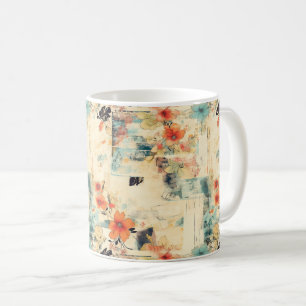 Vintage Floral Pattern (2) Coffee Mug