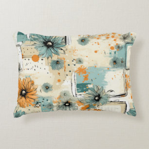 Vintage Floral Pattern (3) Decorative Cushion