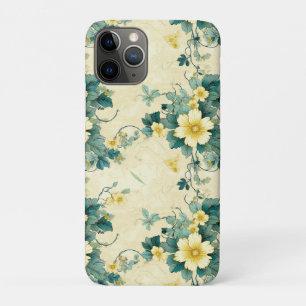 Vintage Floral Pattern (4) iPhone 11 Pro Case