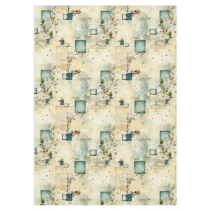 Vintage Floral Pattern (5) Tablecloth