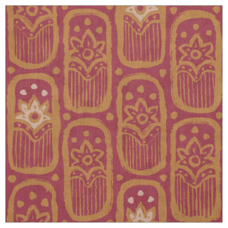 Vintage floral pattern in Indian style. Fabric