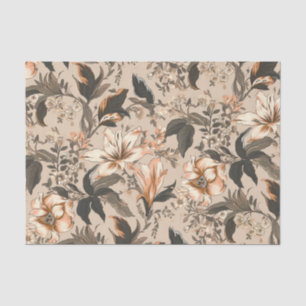 Vintage Floral Pattern Tissue Paper